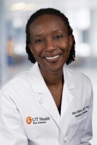 Waridibo Allison, MD, PhD, research assistant professor and infectious disease specialist at UT Health San Antonio